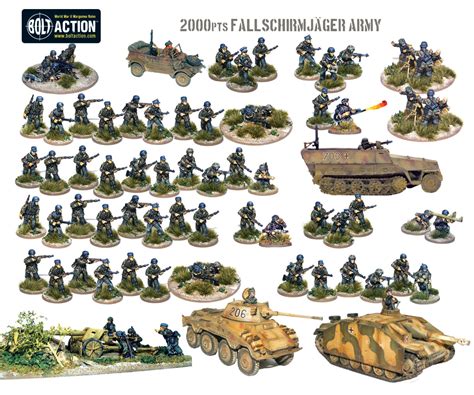 New Bolt Action Fallschirmj Ger Army Deals Warlord Games