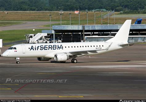 Sx Ptm Air Serbia Embraer Erj Sr Erj Sr Photo By Florian