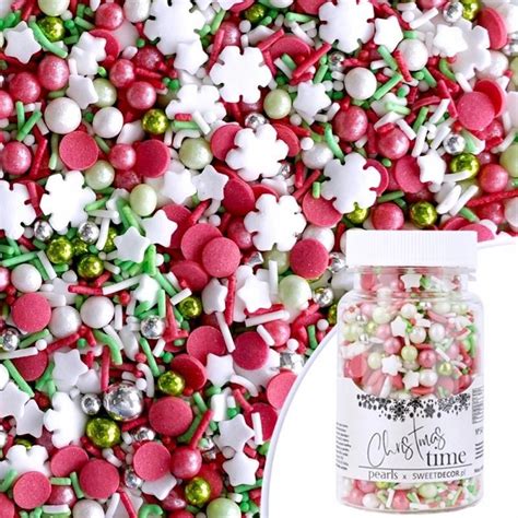 Sweet Decor Posypka Cukrowa Christmas Time Mix 70g Ceny I Opinie