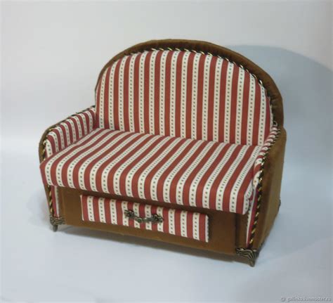 Шкатулка-диван в полоску купить в интернет-магазине Ярмарка Мастеров по ...
