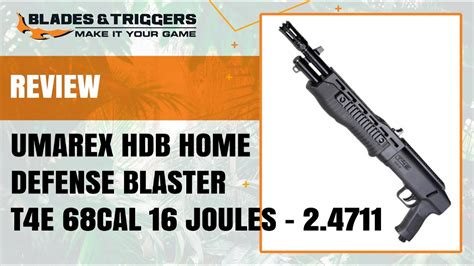 Umarex Hdb Home Defense Blaster T E Cal Joules Review Part Youtube