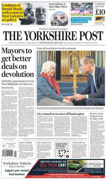 Yorkshire Post Newspaper Subscription Pressreader