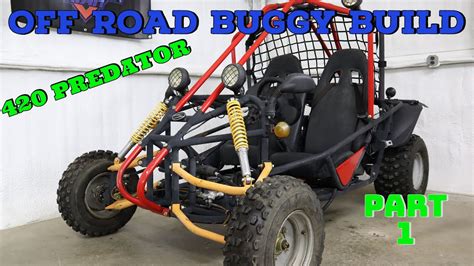 Kandi Go Kart Engine Swap 420 Predator Part 1 Youtube