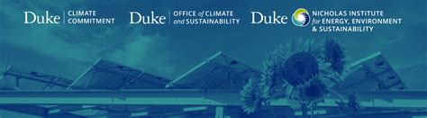 Duke Climate Collaboration Symposia The Nicholas Institute For Energy