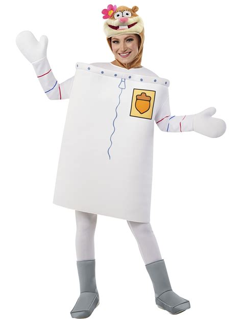 Spongebob Squarepants Sandy Cheeks Adult Costume Ubicaciondepersonas