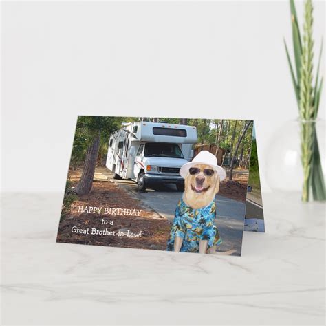 Funny Brother-in-Law Birthday Card | Zazzle