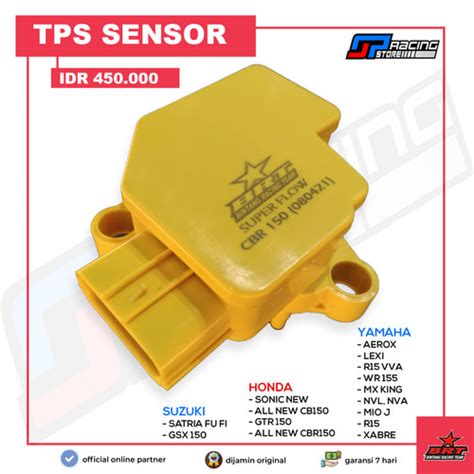 Jual TPS Sensor BRT Super Flow Yamaha Honda Suzuki AEROX Kab