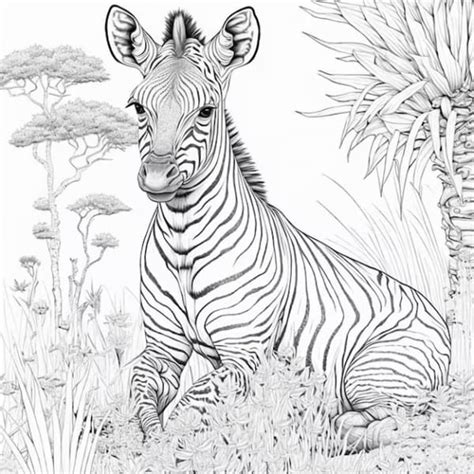 Zebras Para Colorir Desenhos Fofos Para Imprimir Gr Tis