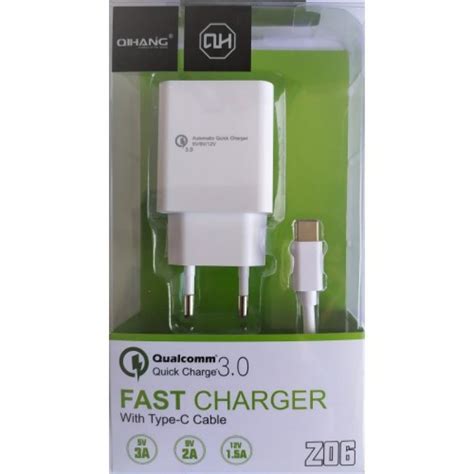 Cargador Celular Tipo C Qihang Z Quick Charge