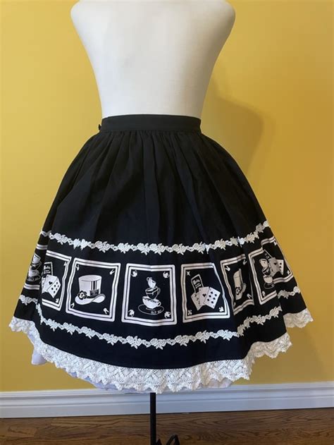 Btssb Alices Tea Party Skirt In Black 2004 Skirts Lace Market