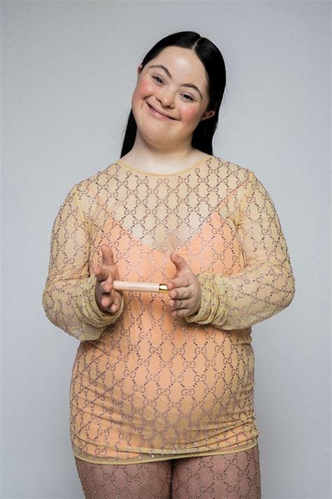 Ellie Goldstein Model With Down Syndrome Stars In Gucci Beauty Campaign Good Morning America