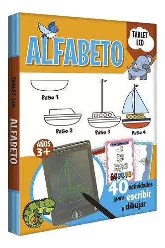 Libro Alfabeto Tablet Lcd Para Escribir Y Dibujar Cuotas sin interés