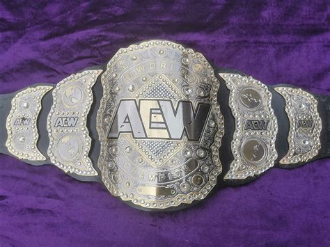 Official All Elite Wrestling AEW World Championship Adult Replica Belt ...