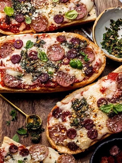 How To Make French Bread Pizza Platings Pairings