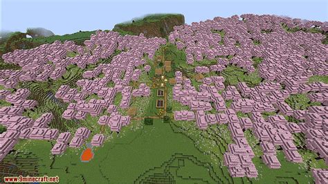 5 Cherry Grove Village Spawn Minecraft Seeds Java Edition 1minecraft