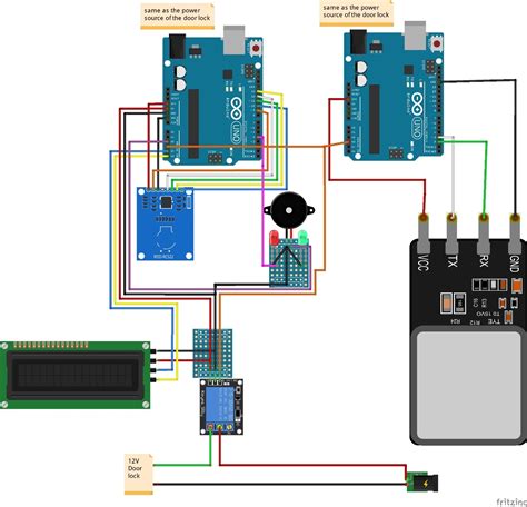 Rfid And Keypad Based Door Lock Using Arduino Hacksterio Arduino Images