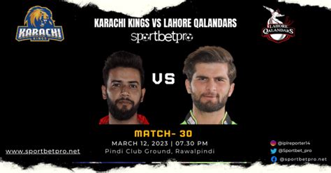 Psl 8 Karachi Kings Vs Lahore Qalandars Match Prediction And Data Analysis