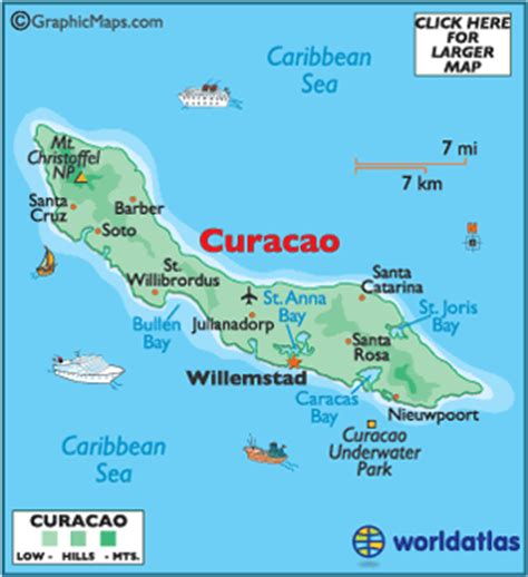 Map Curacao Curacao Tattoo - Share Map