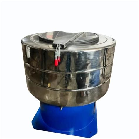 Semi Automatic Mild Steel 50kg Industrial Hydro Extractor Machine For