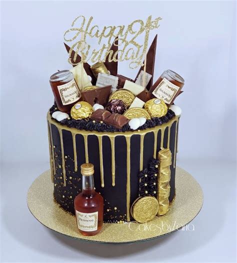 hennessy 21st birthday cake - Trina Lake