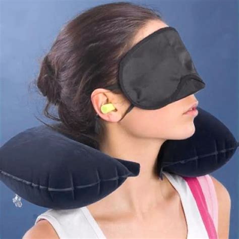 1 Set Travel Neck Pillow U Shaped Pillow Office Flight Traveling Neck