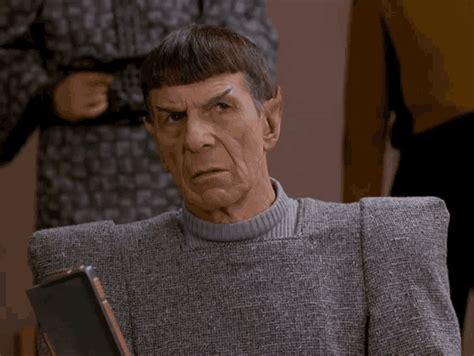 Suspicious Spock GIF - Suspicious Spock - Discover & Share GIFs