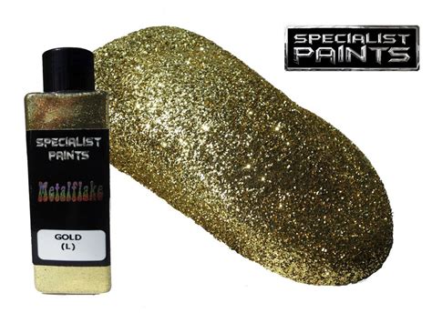 Metal Flake Gold 50g Vel L 06 Mm