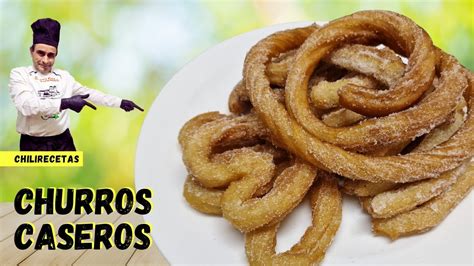 Cómo Hacer Churros Caseros Sin Churrera 5000 Suscriptores en