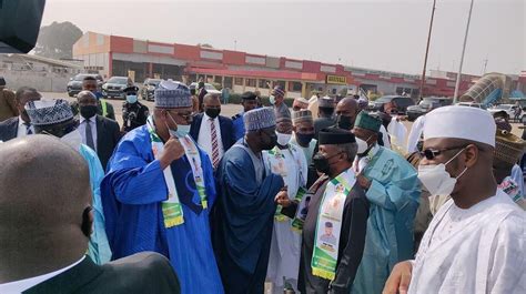 PHOTOS Osinbajo Arrives Kano