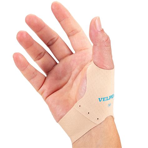 Velpeau Elastic Thumb Support Brace Layer 2 PCS Soft Thumb