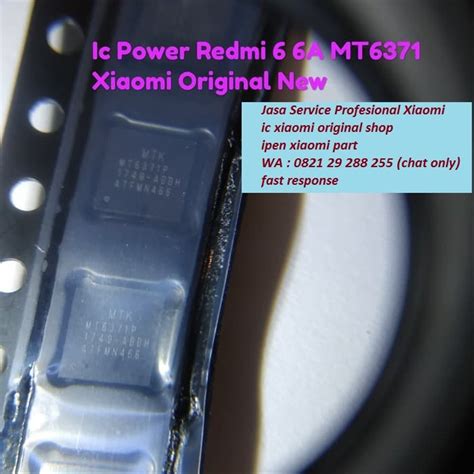 Jual Ic Power Mt P Redmi A Original New Tested Xiaomi Di Lapak