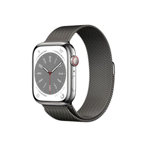 Apple Watch Series 8 GPS Cellular 45mm Graphite Stainless Steel Case