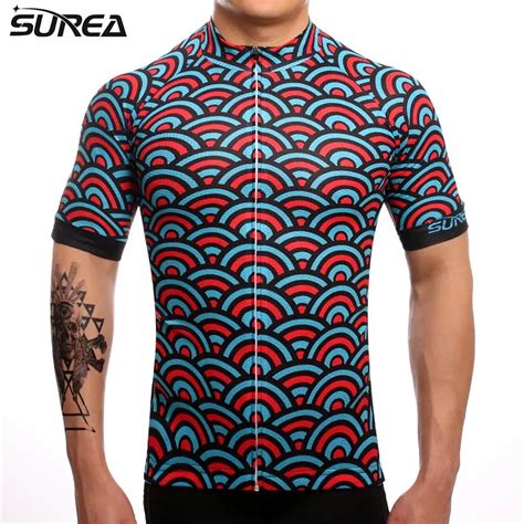 Bicycle Cycling Jersey Short Sleeve Breathable Quick Dry Mountain Mtb