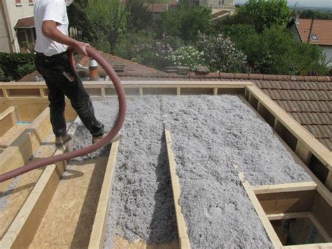 Incroyable Ouate De Cellulose Ou Laine Verre Par Pluie Toiture