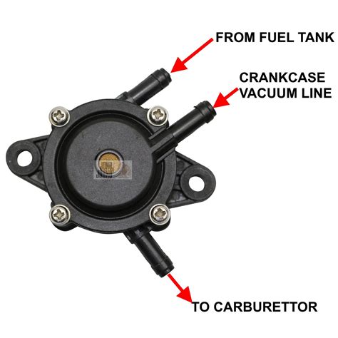 Vacuum Fuel Pump For Briggs And Stratton Kawasaki John Deere Kohler Honda Go Kart Ebay