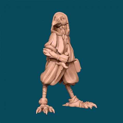 3d Printable Quiet A Kenku Assassin By Awkward Penguin S Minis