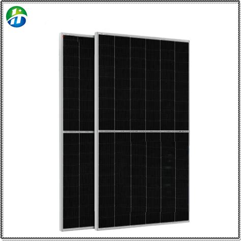 Double Glass Solar Panels W N Type Bifacial Photovoltaic Panel All