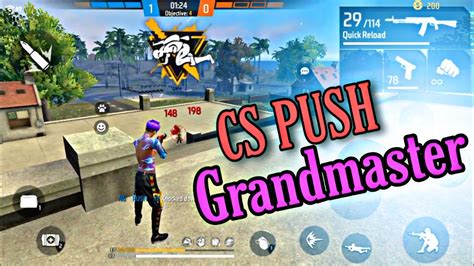 TSE ARMY PUSH GRANDMASTER AN94 HEADSHOT SHOT CLUTCH 1V4 CS RANK GARENA