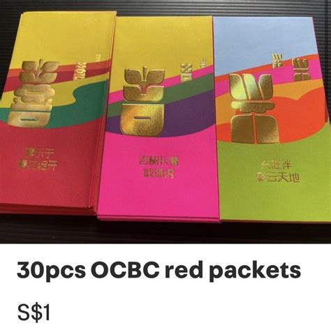 Ocbc Standard Chartered Red Packet Angbao Everything Else On Carousell