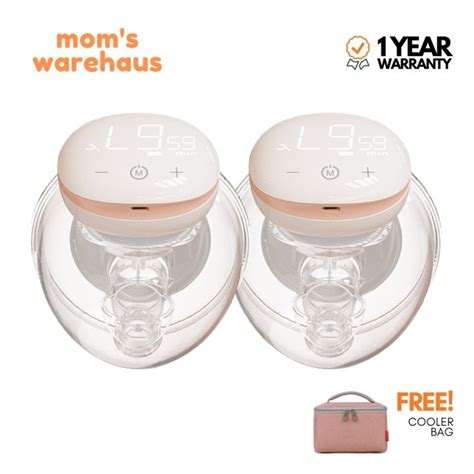 Youha Next Handsfree Wearable Breast Pump With Upgraded Cups And Led