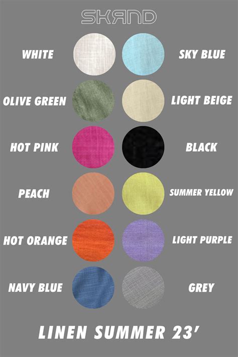 Color Guide - Linen - SKRND