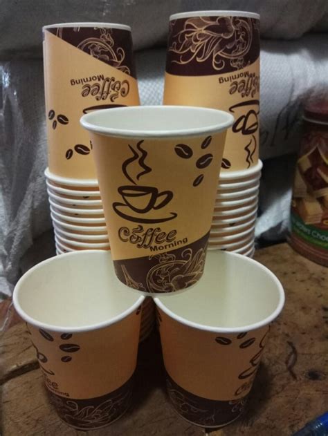 Gelas Makan Kertas Jual Hot Lid Cup Tutup Gelas Kertas Ukuran 4oz