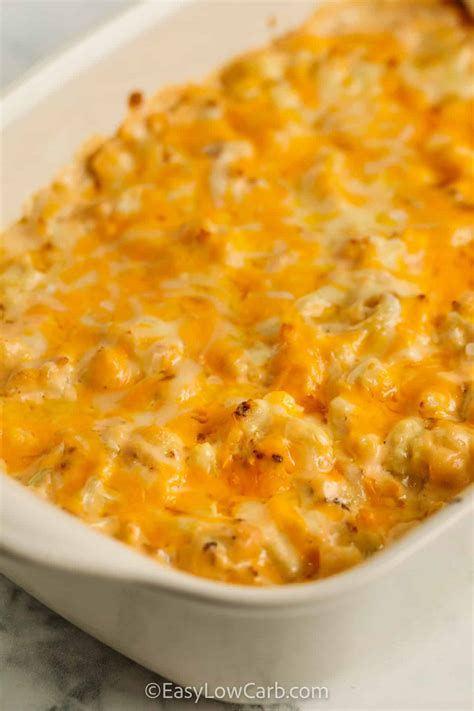 Cauliflower Mac And Cheese Recipe 4 Cheese Recipe Easy Low Carb