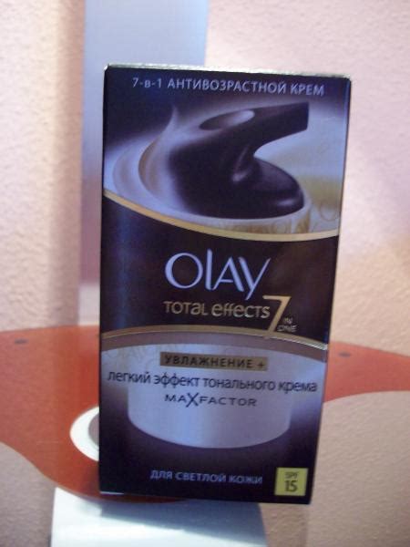 Крем для лица Olay Total Effects7x увлажнение легкий эффект тонального