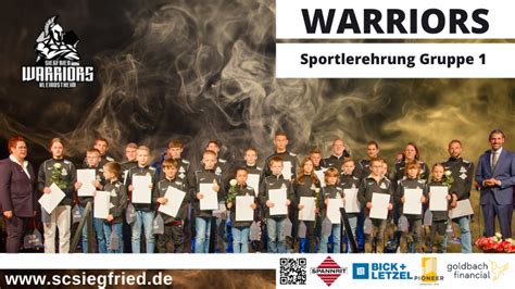 Warriors Bei Der Sportlerehrung Des Landkreis Aschaffenburg SC