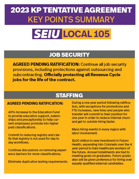 Kp Bargaining Updates Seiu Local