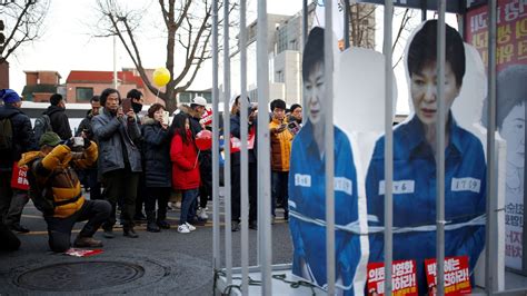 South Koreans celebrate President Park Geun-hye's impeachment | World ...