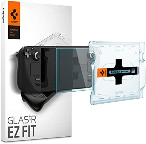 Spigen Ez Fit Tempered Glass Screen Protector Guard For Videogame Valve