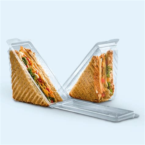 Jual Mika Sandwich Mika Plastik Segitiga Mika Tray Roti Per Pack