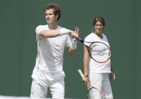 Photo Andy Murray Et Son Entra Neuse Am Lie Mauresmo Enceinte Lors